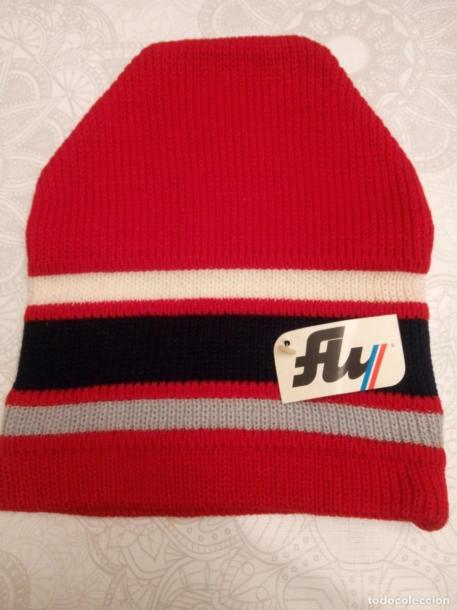 Coleccionismo deportivo: Gorro de Esqui de lana rojo - Foto 1