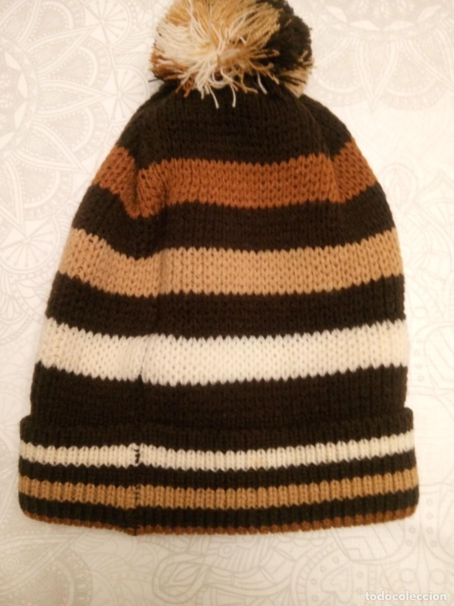 Coleccionismo deportivo: Gorro de Esqui de lana con pompon - Foto 1