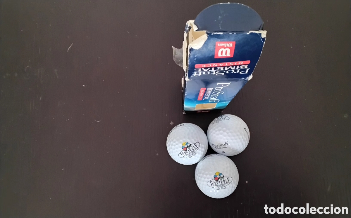 Coleccionismo deportivo: Lote de 3pelotas de golf - Foto 4