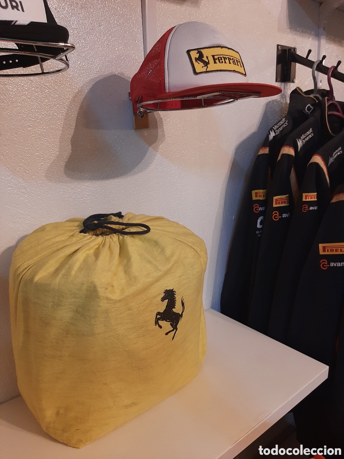 Coleccionismo deportivo: Gorra vintage FERRARI - Foto 4