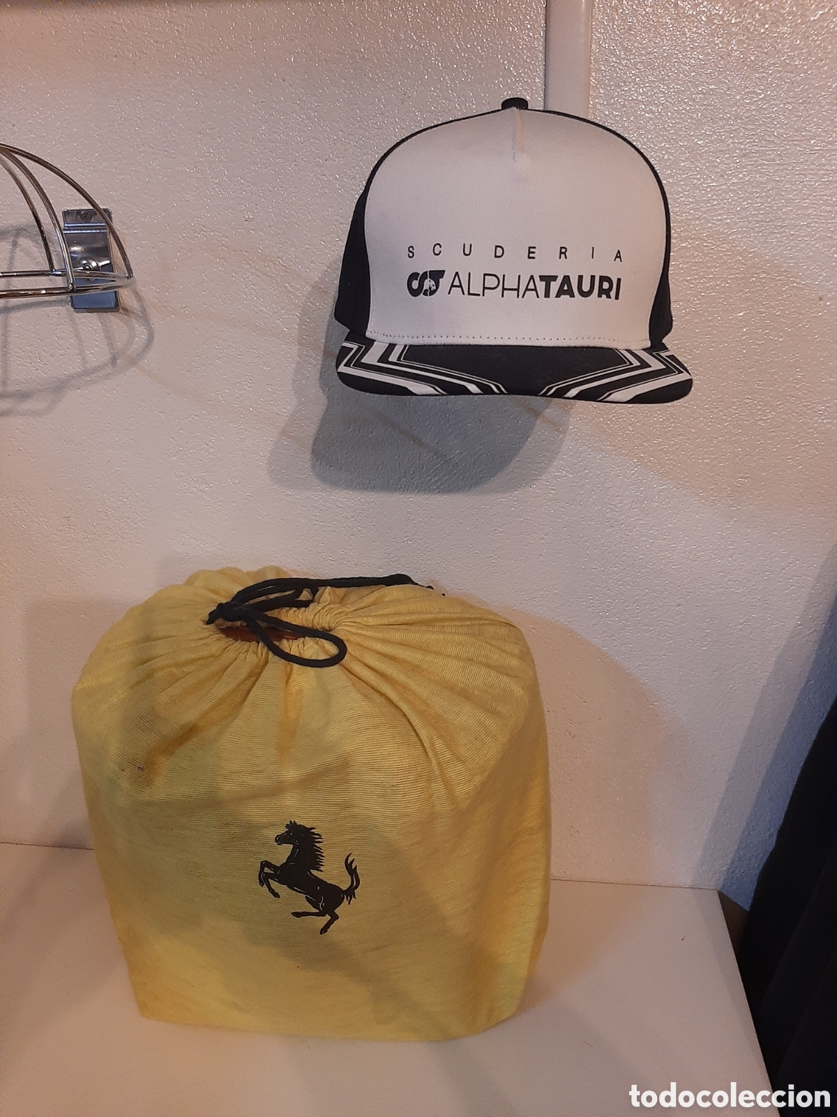 Coleccionismo deportivo: Gorra oficial Scuderia Alpha Tauri - Foto 2