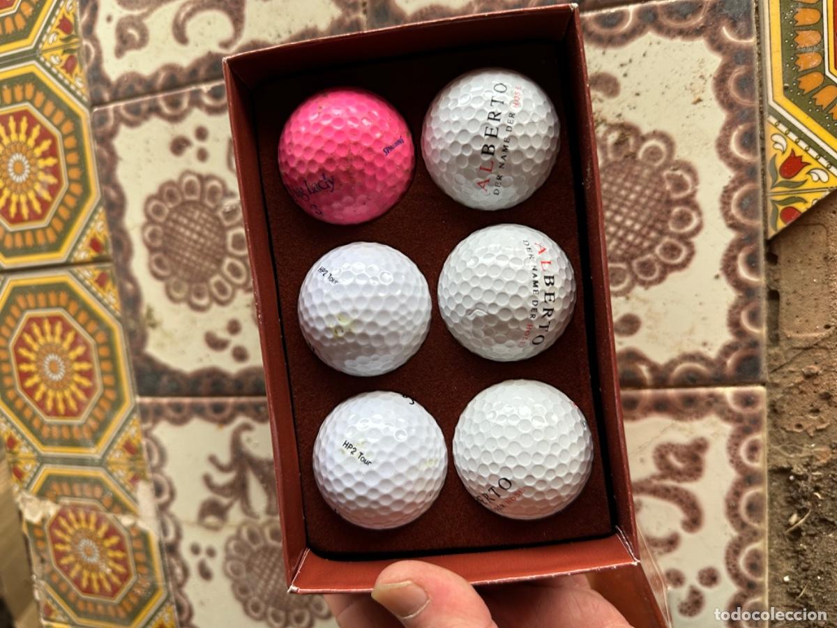 Coleccionismo deportivo: Lote de pelotas de golf, en su caja - Foto 2