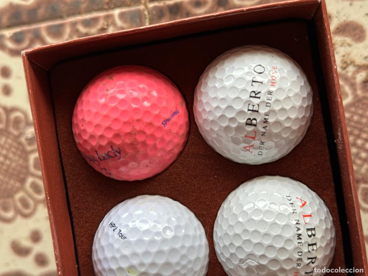 Coleccionismo deportivo: Lote de pelotas de golf, en su caja - Foto 4