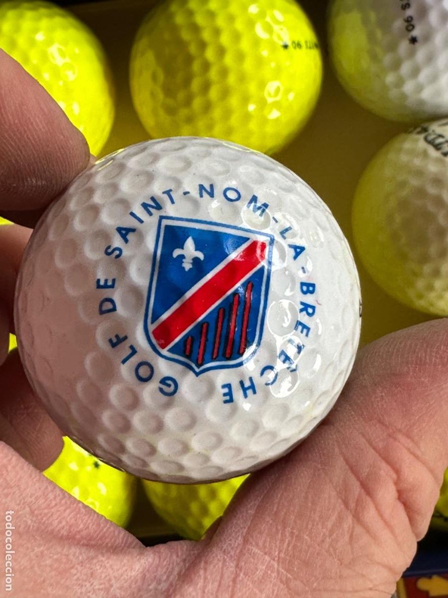 Coleccionismo deportivo: Lote de pelotas de golf, en su caja - Foto 3