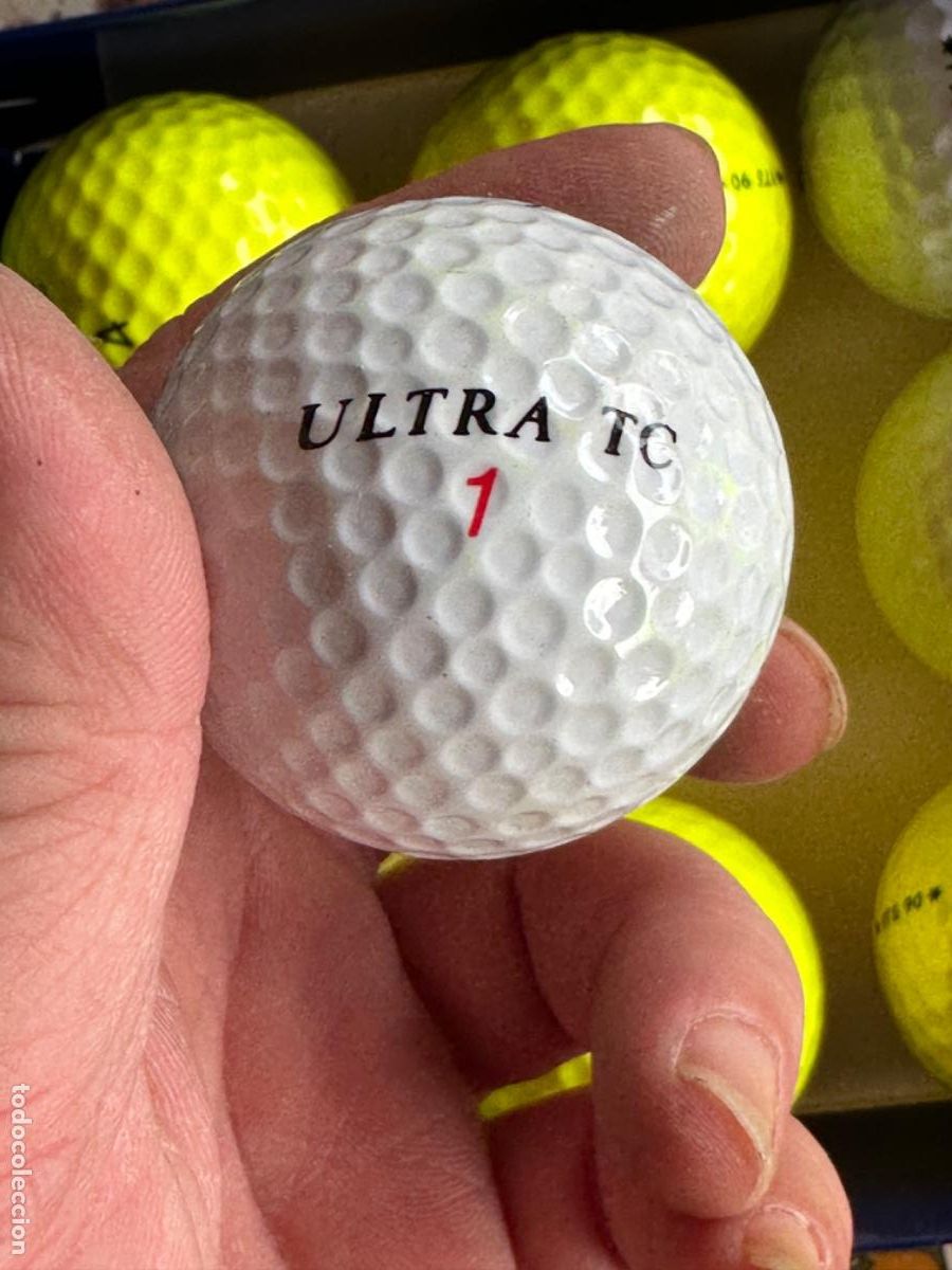 Coleccionismo deportivo: Lote de pelotas de golf, en su caja - Foto 4