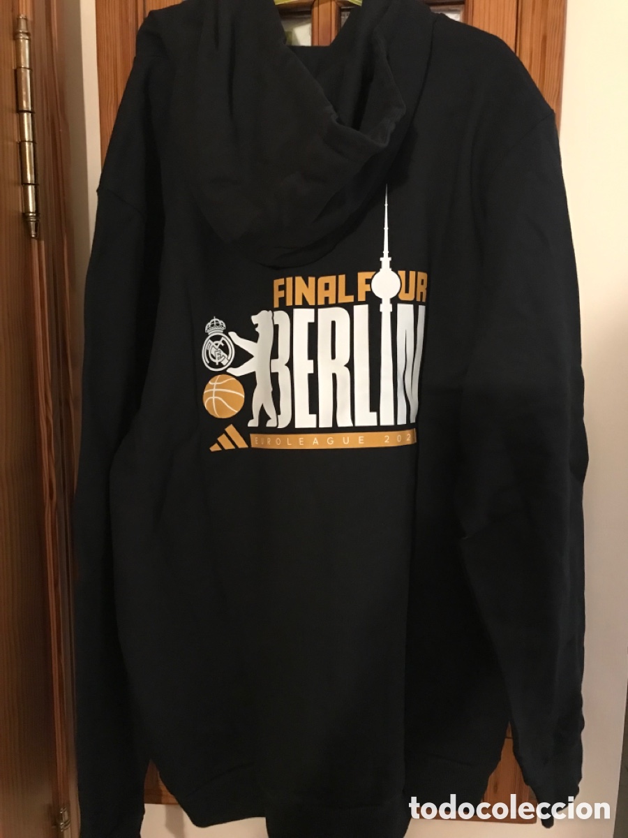 Coleccionismo deportivo: Sudadera Adidas Real Madrid Final Four 2024 - Foto 3