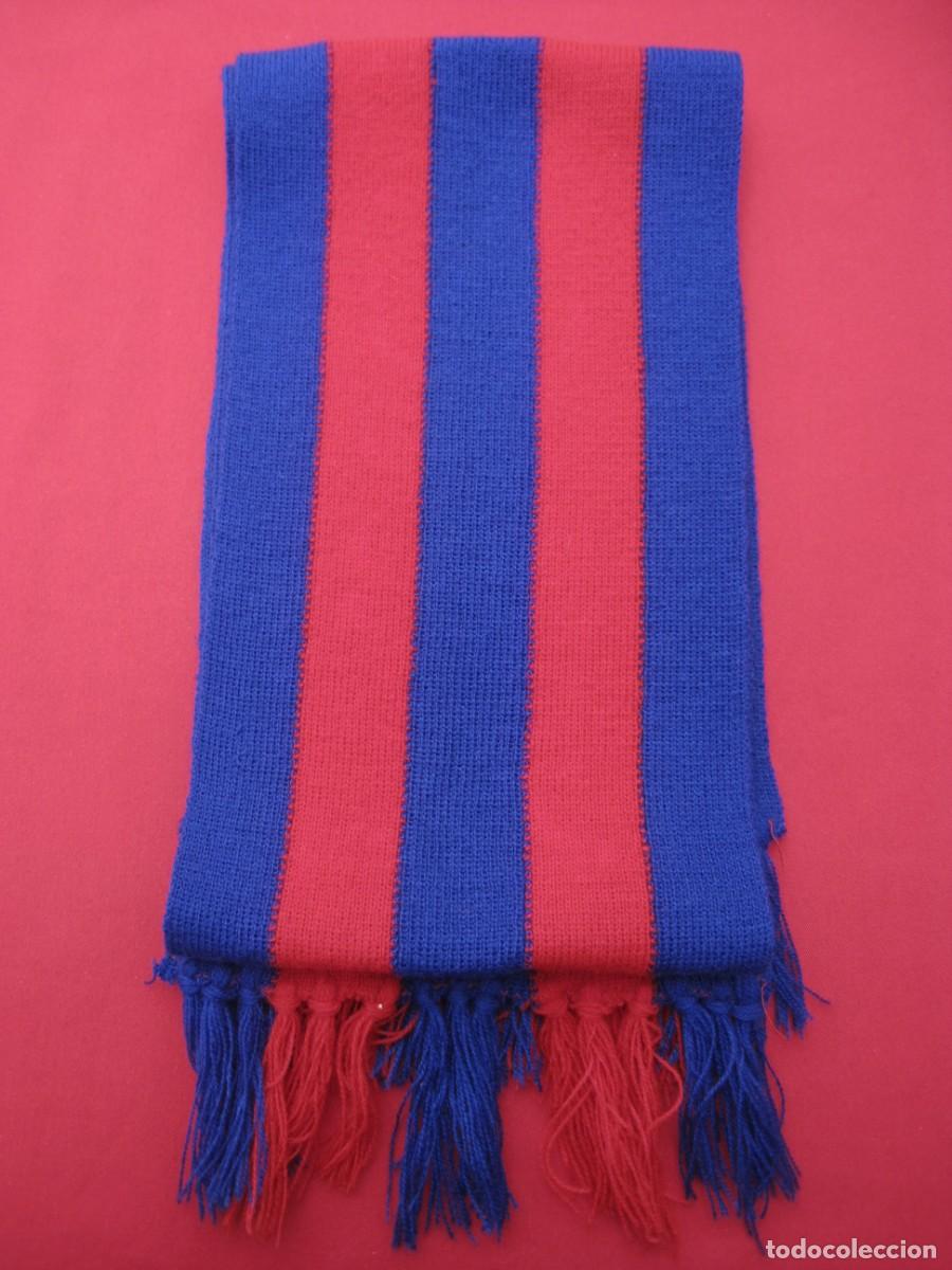 Coleccionismo deportivo: BUFANDA F.C.BARCELONA. - Foto 5