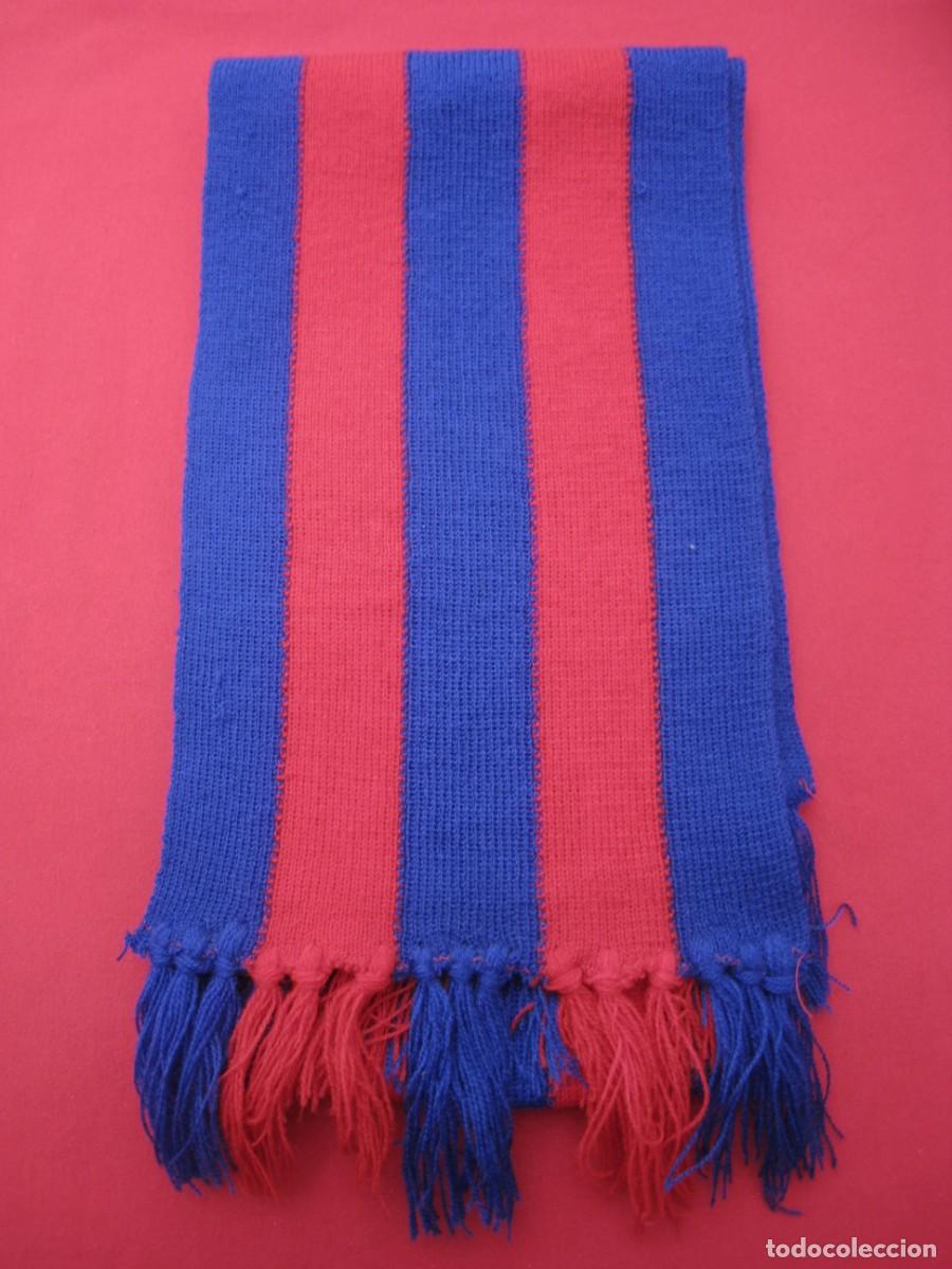 Coleccionismo deportivo: BUFANDA F.C.BARCELONA. - Foto 6