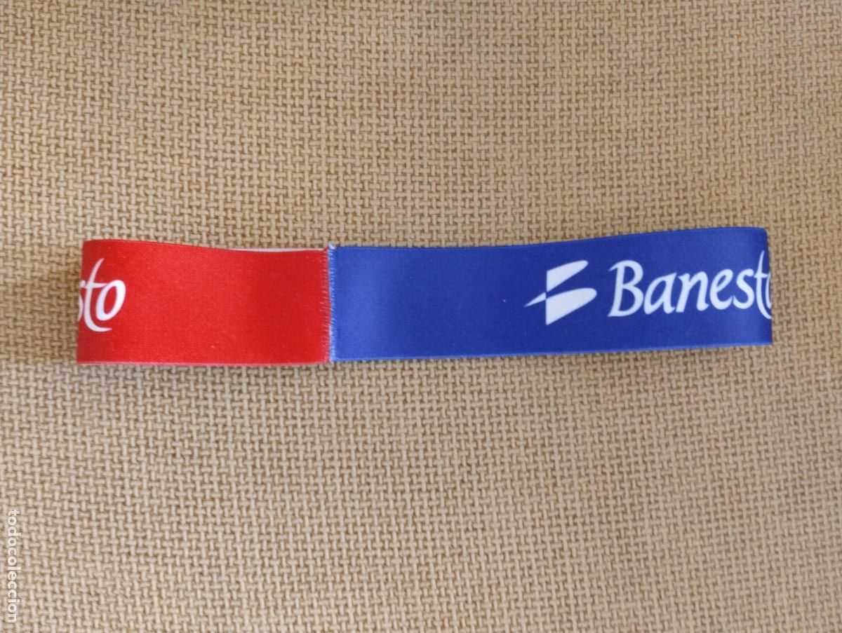 Coleccionismo deportivo: Cinta pelo antigua Banesto - Foto 2
