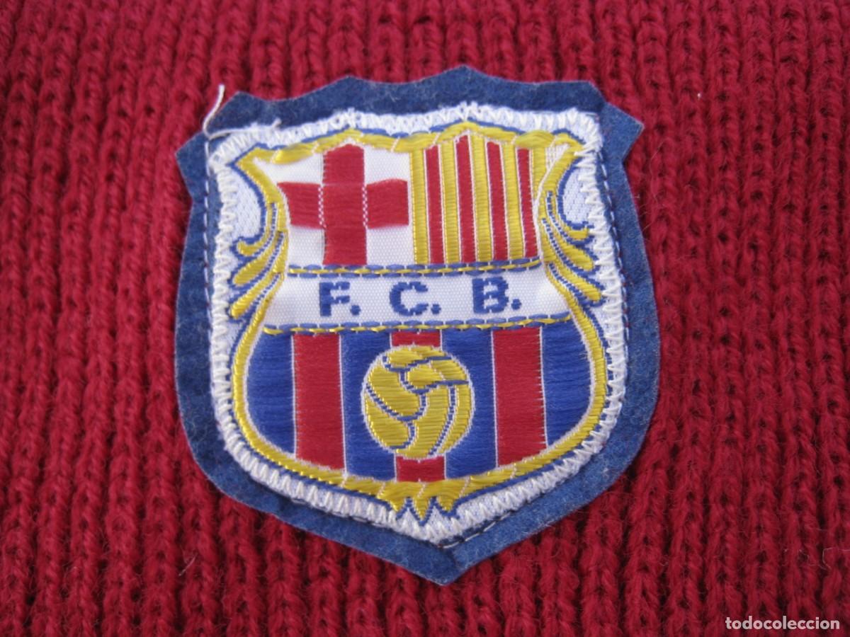 Coleccionismo deportivo: BUFANDA F.C.BARCELONA. - Foto 3