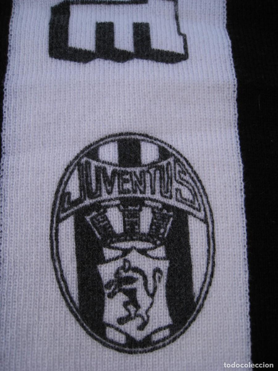 Coleccionismo deportivo: BUFANDA JUVENTUS - FORZA JUVE. - Foto 3