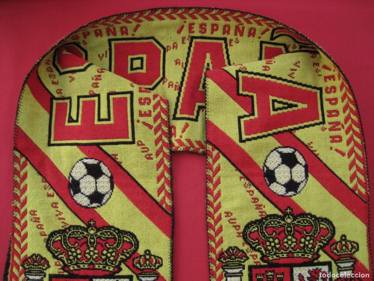 Coleccionismo deportivo: BUFANDA - FUTBOL - ESPA&Ntilde;A. - Foto 10