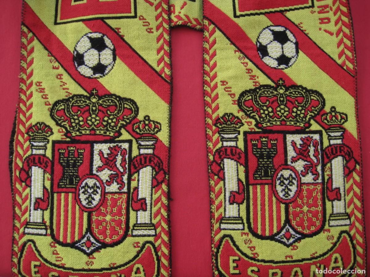 Coleccionismo deportivo: BUFANDA - FUTBOL - ESPA&Ntilde;A. - Foto 12