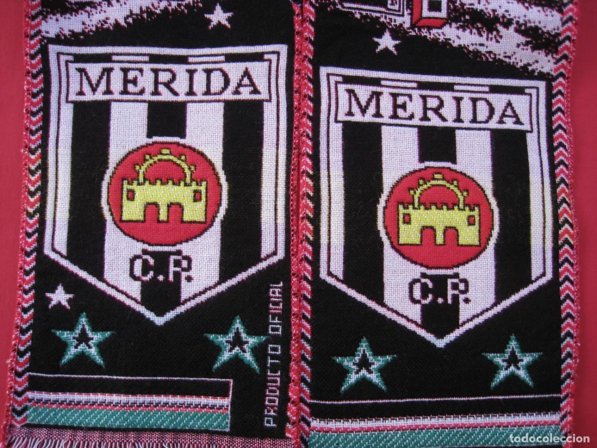 Coleccionismo deportivo: BUFANDA MERIDA C.P. - FUNDADO EN 1912. - Foto 10