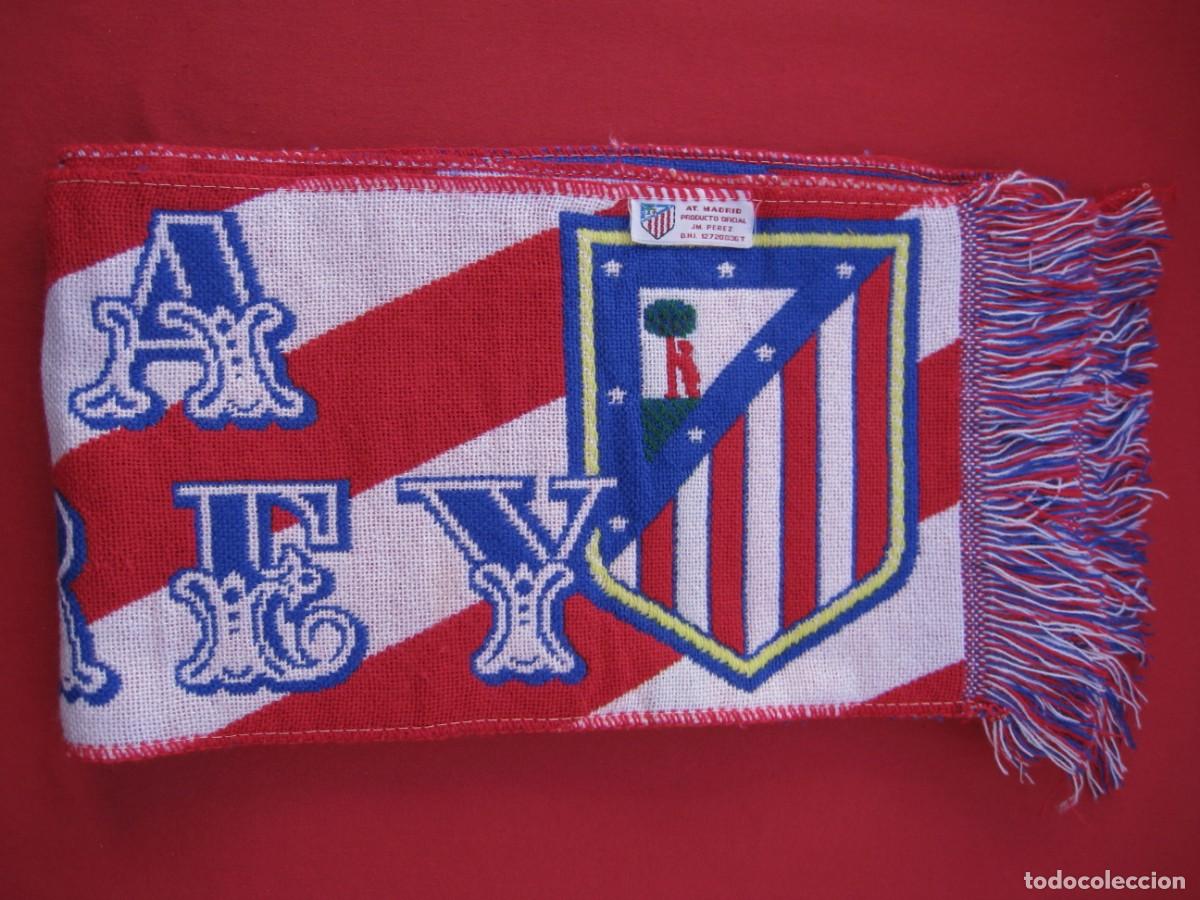 Coleccionismo deportivo: BUFANDA FINAL DE LA COPA DEL REY - F.C.BARCELONA / ATL. DE MADRID - LA ROMAREDA 10/4/1996. - Foto 5