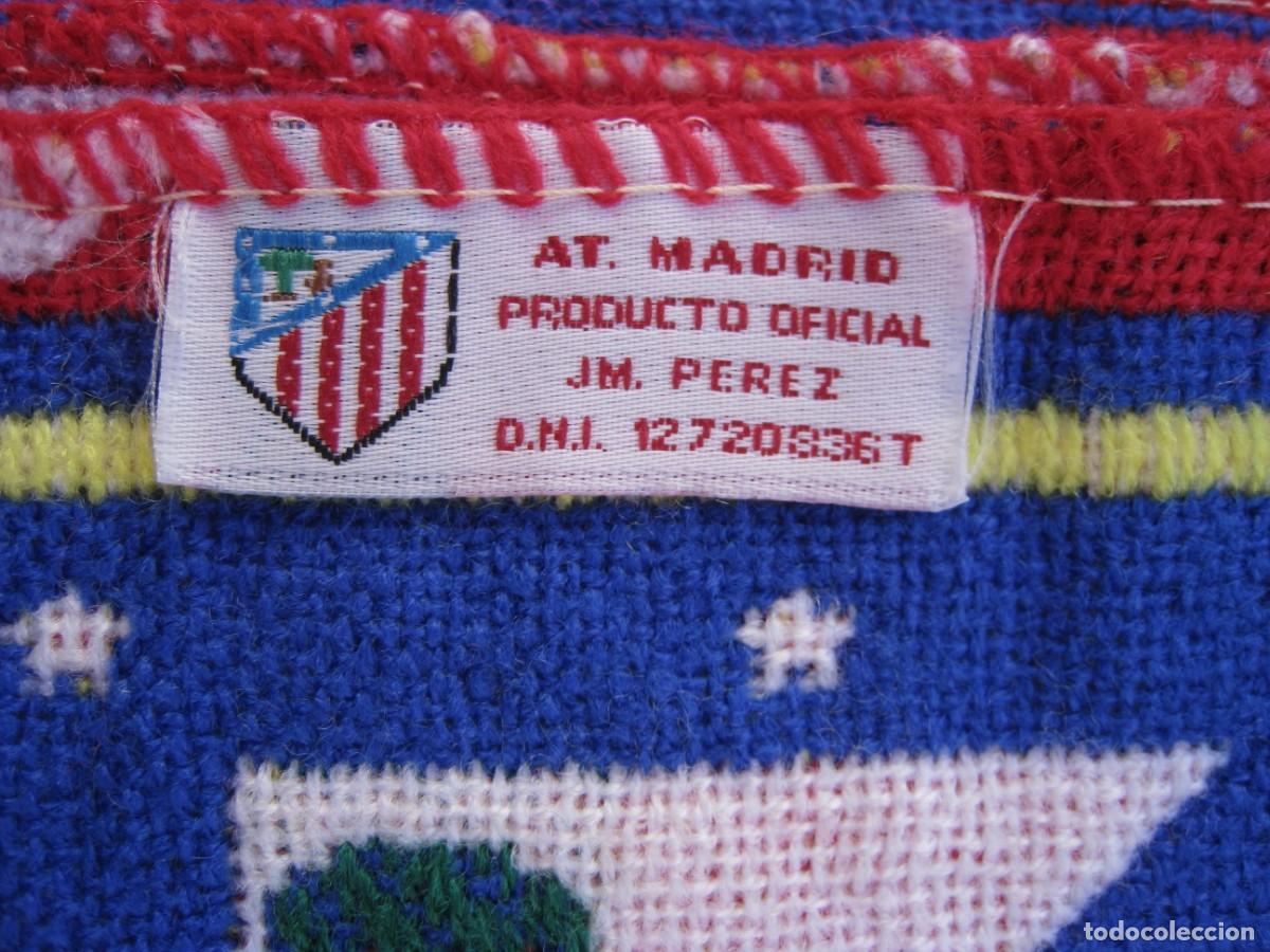 Coleccionismo deportivo: BUFANDA FINAL DE LA COPA DEL REY - F.C.BARCELONA / ATL. DE MADRID - LA ROMAREDA 10/4/1996. - Foto 6