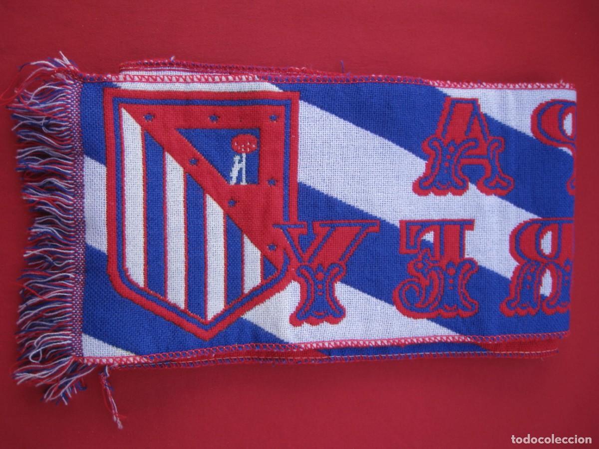 Coleccionismo deportivo: BUFANDA FINAL DE LA COPA DEL REY - F.C.BARCELONA / ATL. DE MADRID - LA ROMAREDA 10/4/1996. - Foto 7