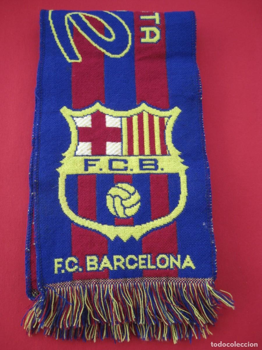 Coleccionismo deportivo: BUFANDA PE&Ntilde;A BARCELONISTA MARTORELL - F.C.BARCELONA. - Foto 1