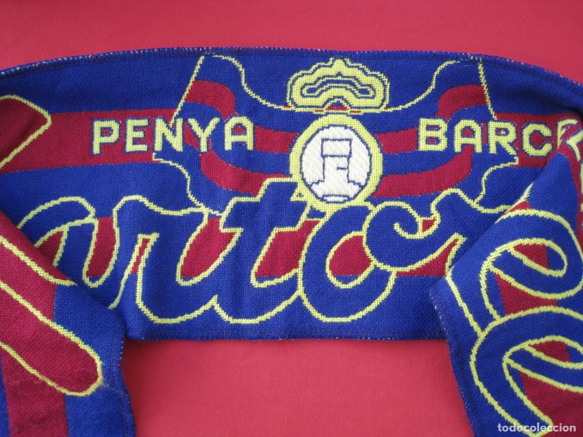 Coleccionismo deportivo: BUFANDA PE&Ntilde;A BARCELONISTA MARTORELL - F.C.BARCELONA. - Foto 10