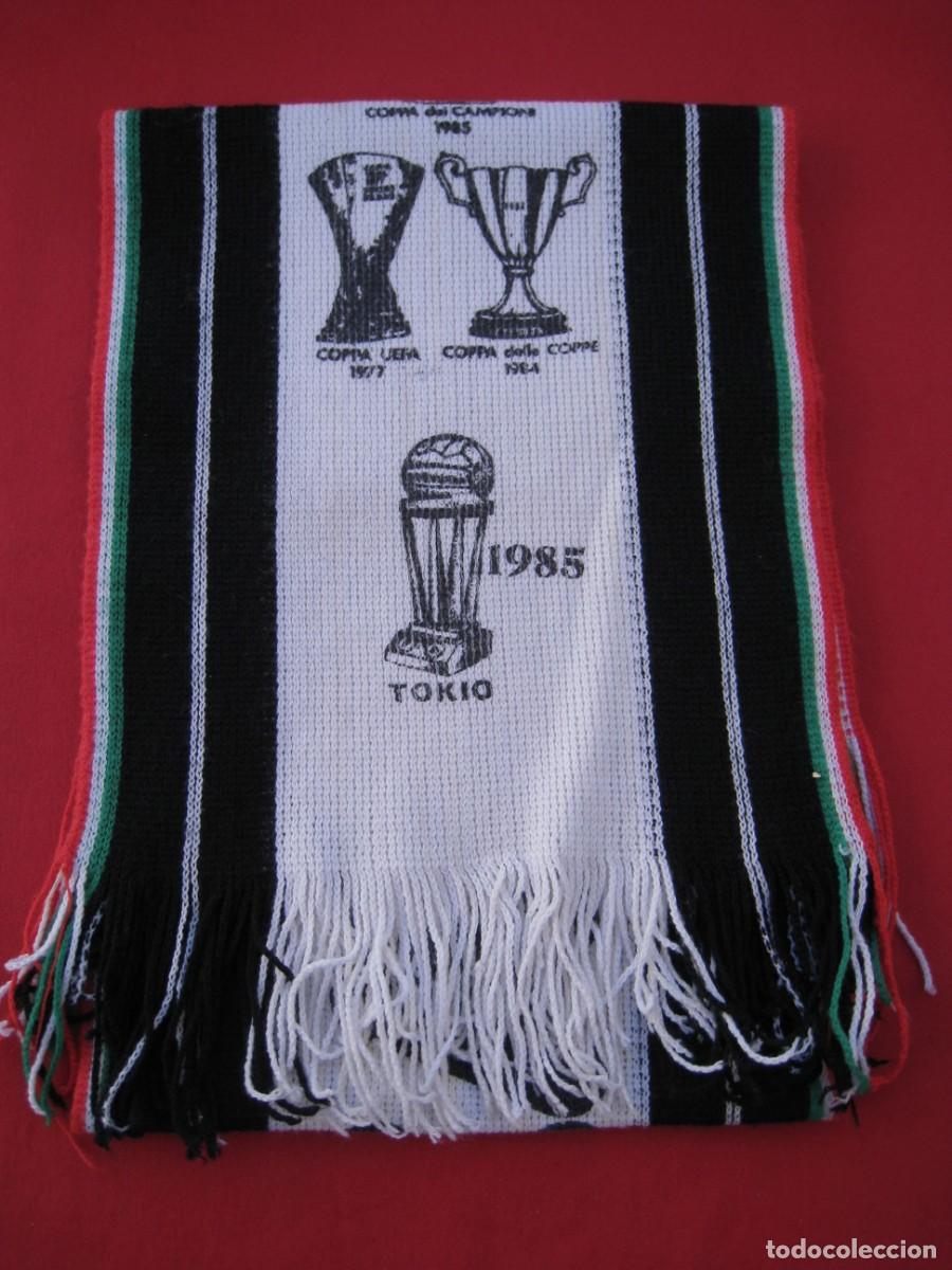 Coleccionismo deportivo: BUFANDA FORZA JUVE - JUVENTUS F.C. - Foto 1