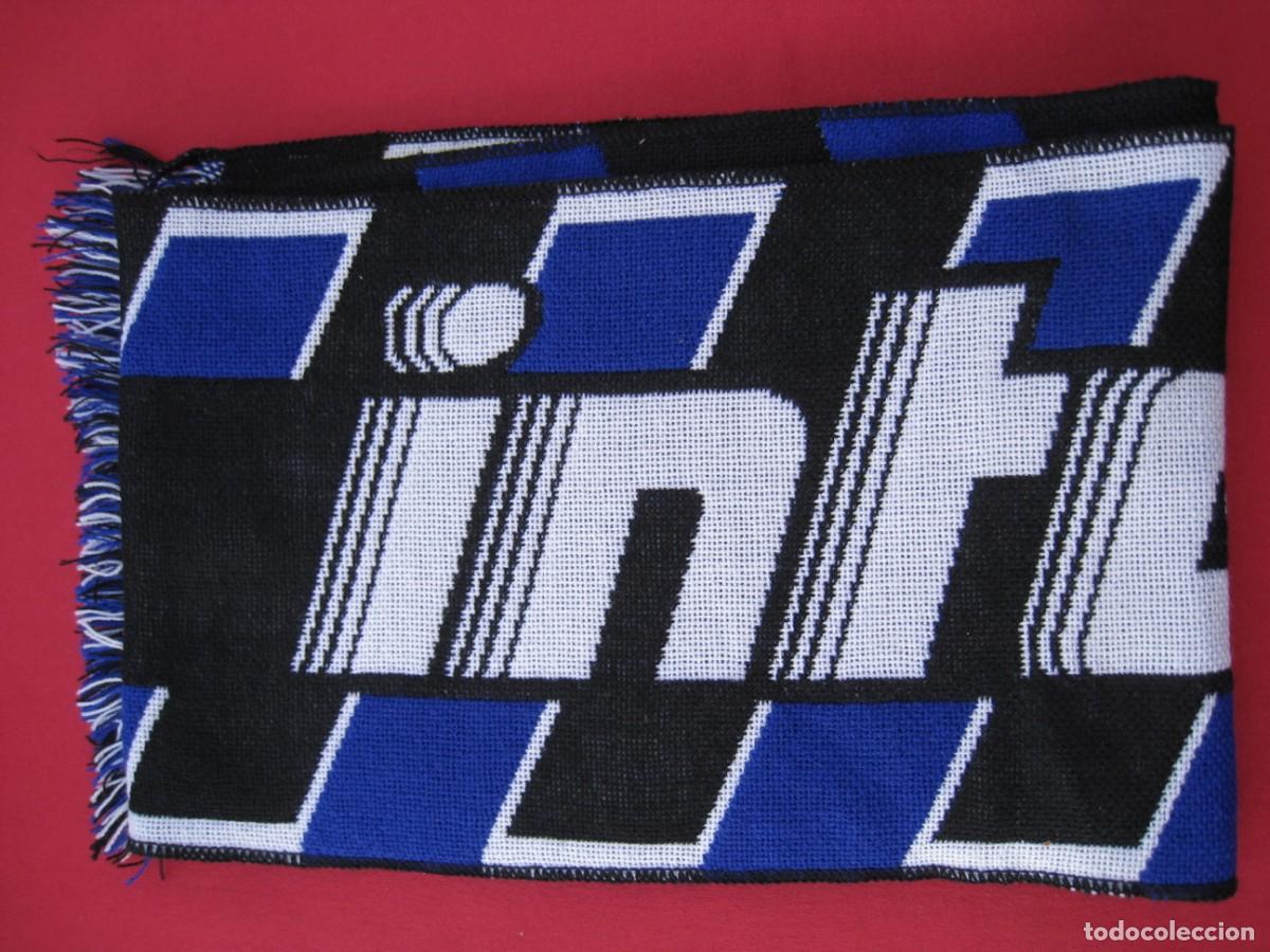 Coleccionismo deportivo: BUFANDA FORZA INTER - INTER DE MILAN. - Foto 2