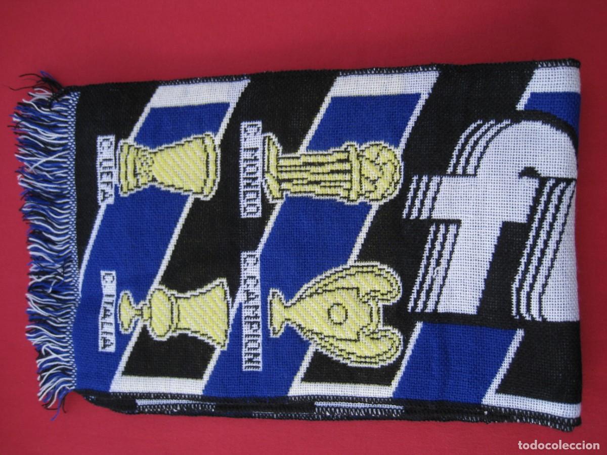 Coleccionismo deportivo: BUFANDA FORZA INTER - INTER DE MILAN. - Foto 4