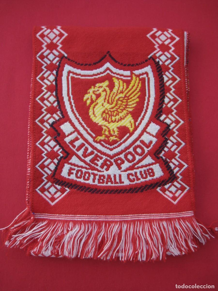 Coleccionismo deportivo: BUFANDA LIVERPOOL FOOTBALL CLUB. - Foto 1