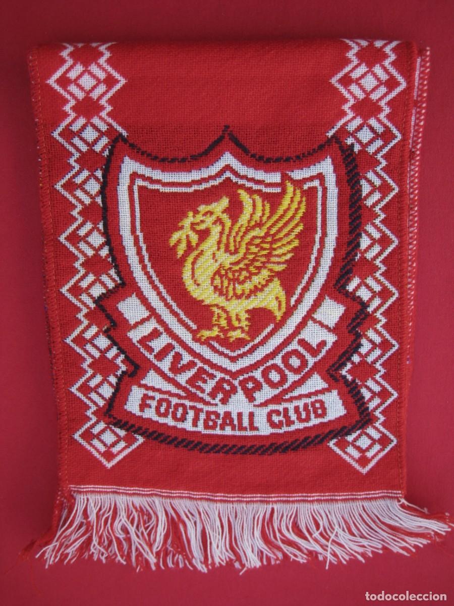 Coleccionismo deportivo: BUFANDA LIVERPOOL FOOTBALL CLUB. - Foto 4
