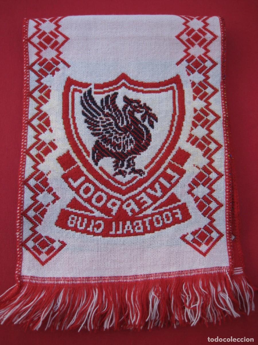 Coleccionismo deportivo: BUFANDA LIVERPOOL FOOTBALL CLUB. - Foto 5