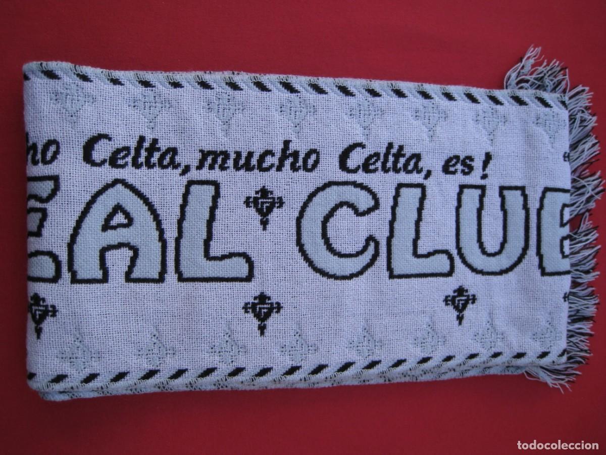 Coleccionismo deportivo: BUFANDA REAL CLUB CELTA DE VIGO - FUNDADO EN 1923. - Foto 2