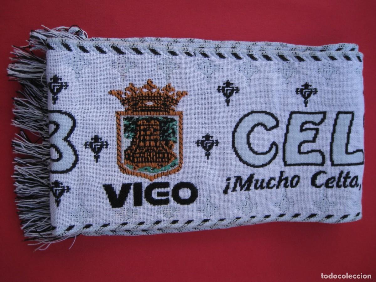 Coleccionismo deportivo: BUFANDA REAL CLUB CELTA DE VIGO - FUNDADO EN 1923. - Foto 3
