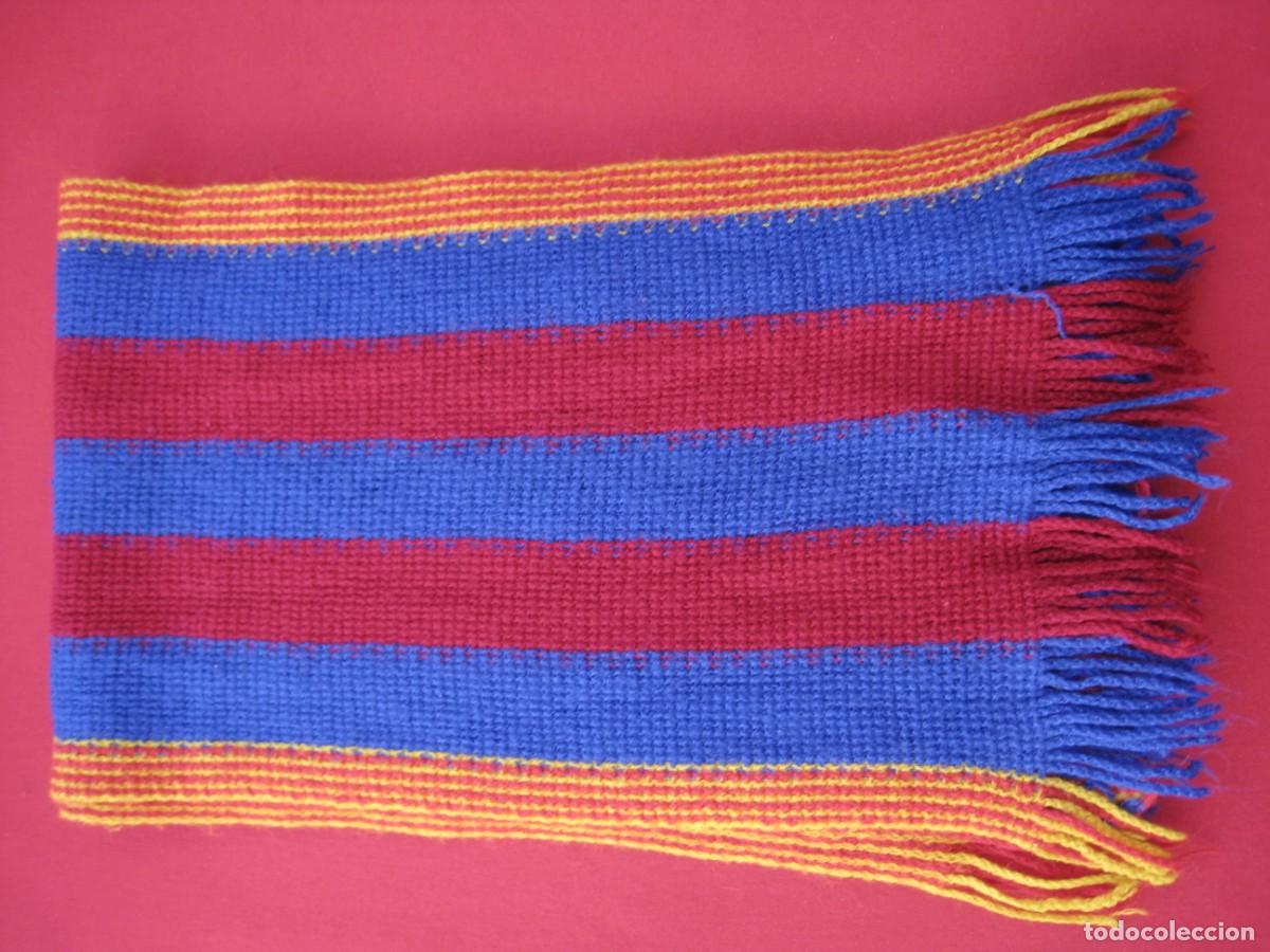 Coleccionismo deportivo: BUFANDA F.C.BARCELONA. - Foto 6