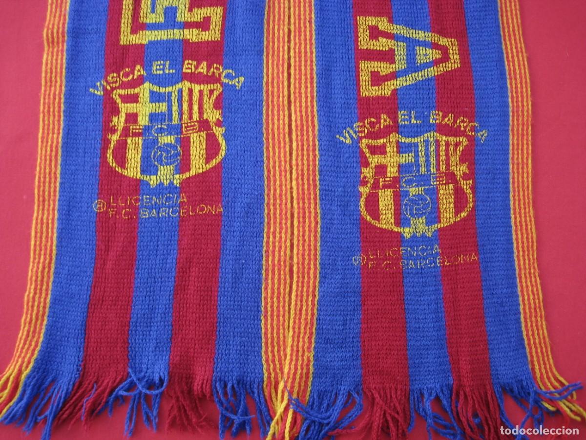 Coleccionismo deportivo: BUFANDA F.C.BARCELONA. - Foto 10