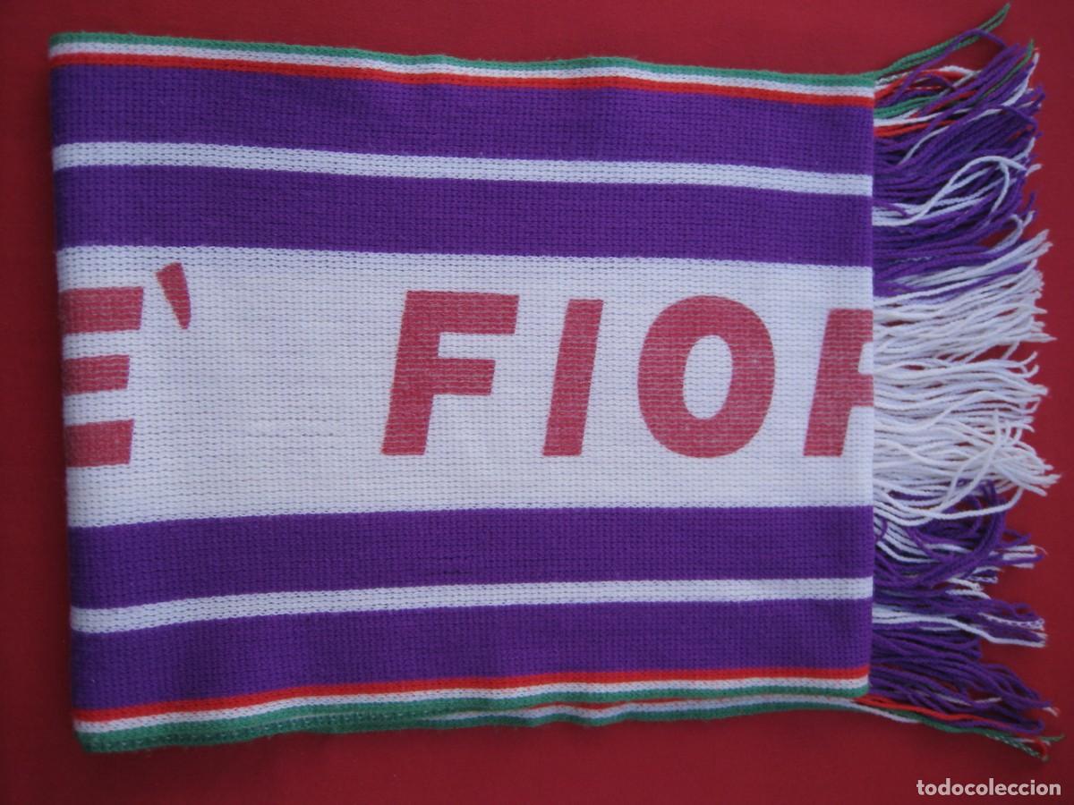 Coleccionismo deportivo: BUFANDA ALE`FIORENTINA. - Foto 2