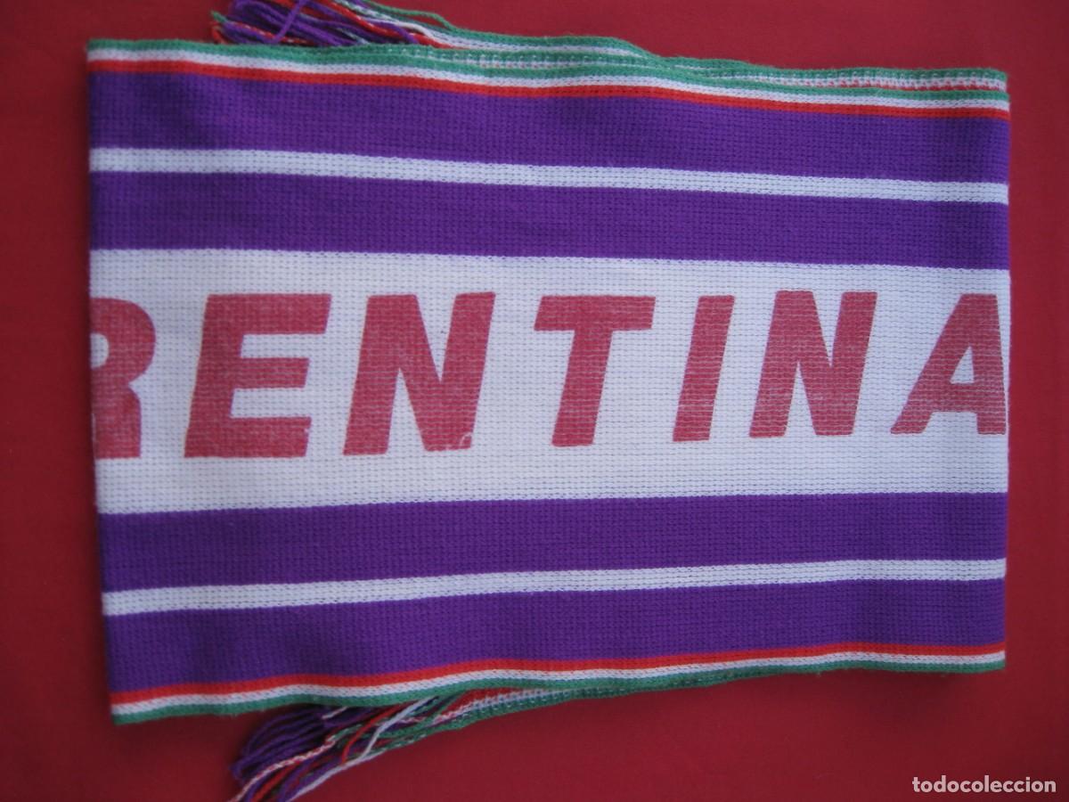 Coleccionismo deportivo: BUFANDA ALE`FIORENTINA. - Foto 3