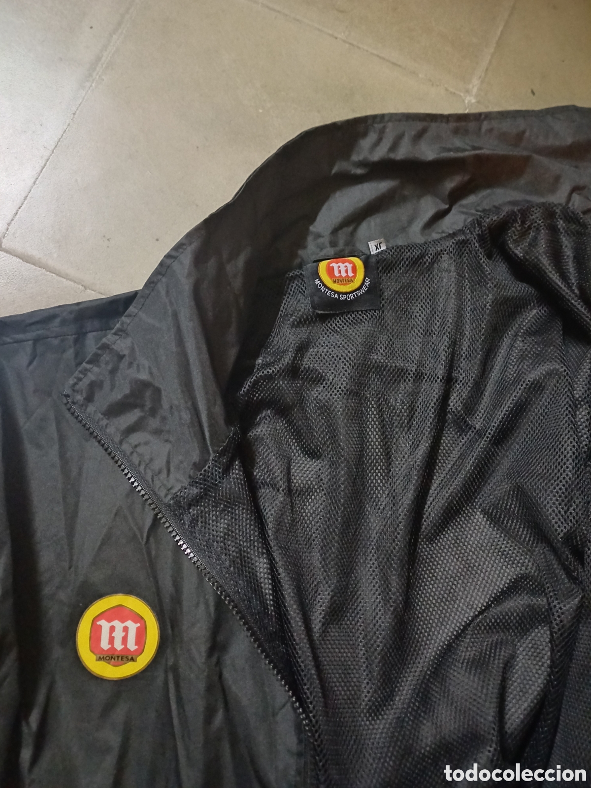 Coleccionismo deportivo: Chaqueta impermeable Montesa - Foto 3