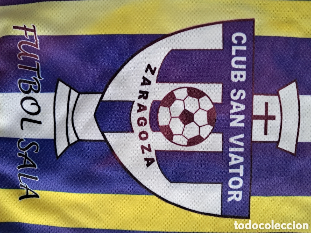 Coleccionismo deportivo: Bufanda Futbol sala San V&iacute;ator Zaragoza - Foto 7
