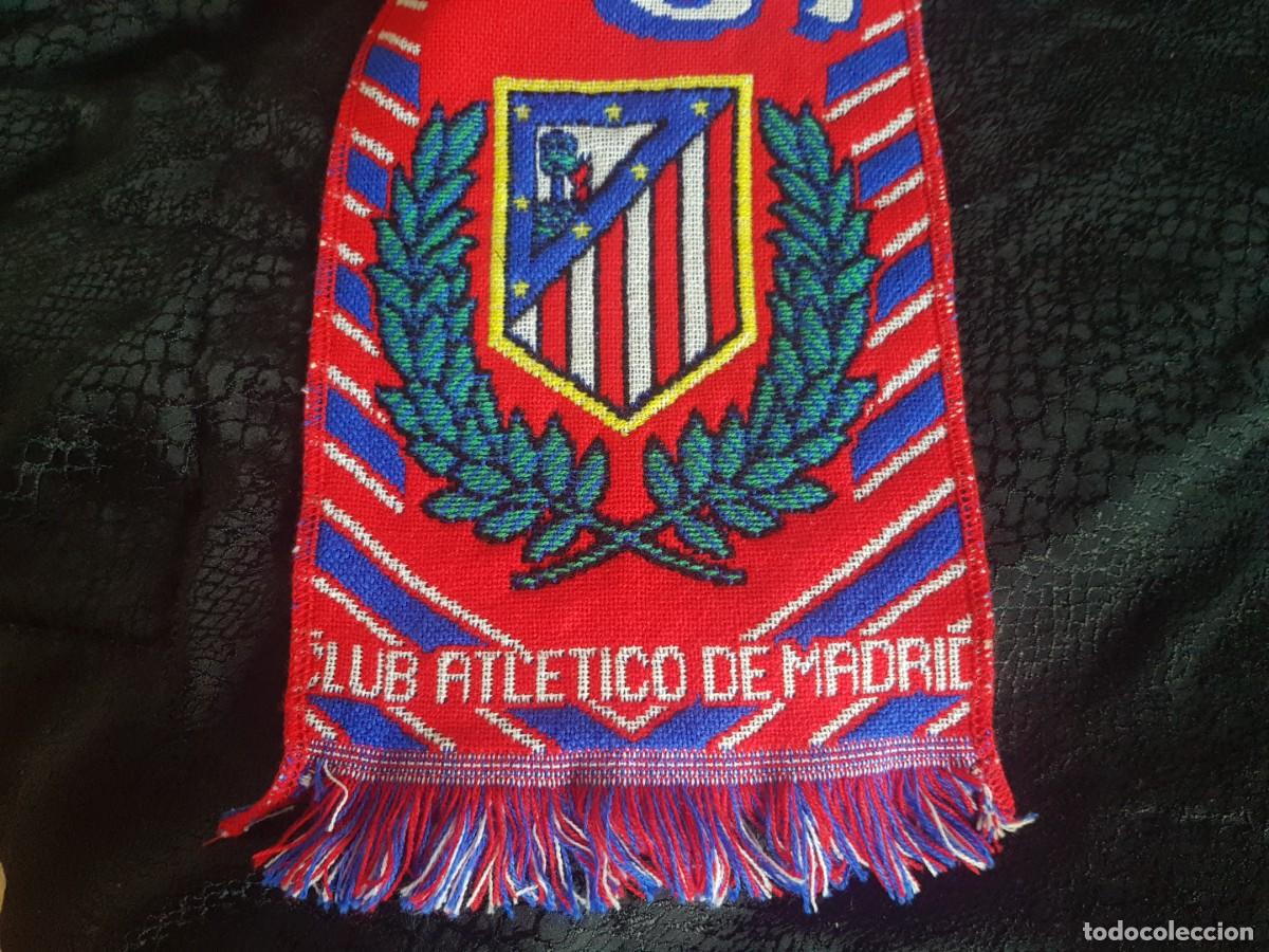 Coleccionismo deportivo: Bufanda a&ntilde;os 90 Atl&eacute;tico de Madrid (totalmente nueva) - Foto 3