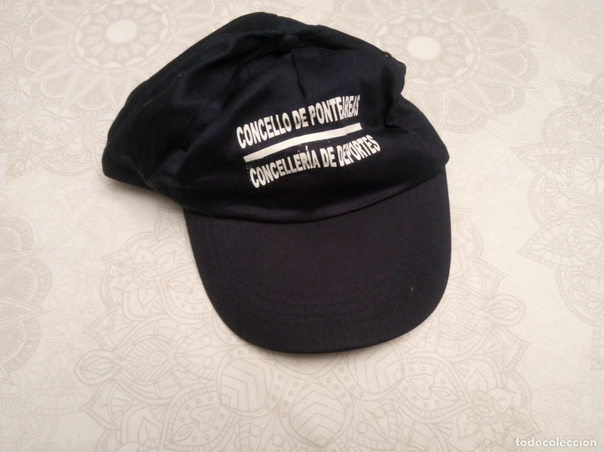 Coleccionismo deportivo: Gorra Concello de Puenteares Deportes - Foto 1
