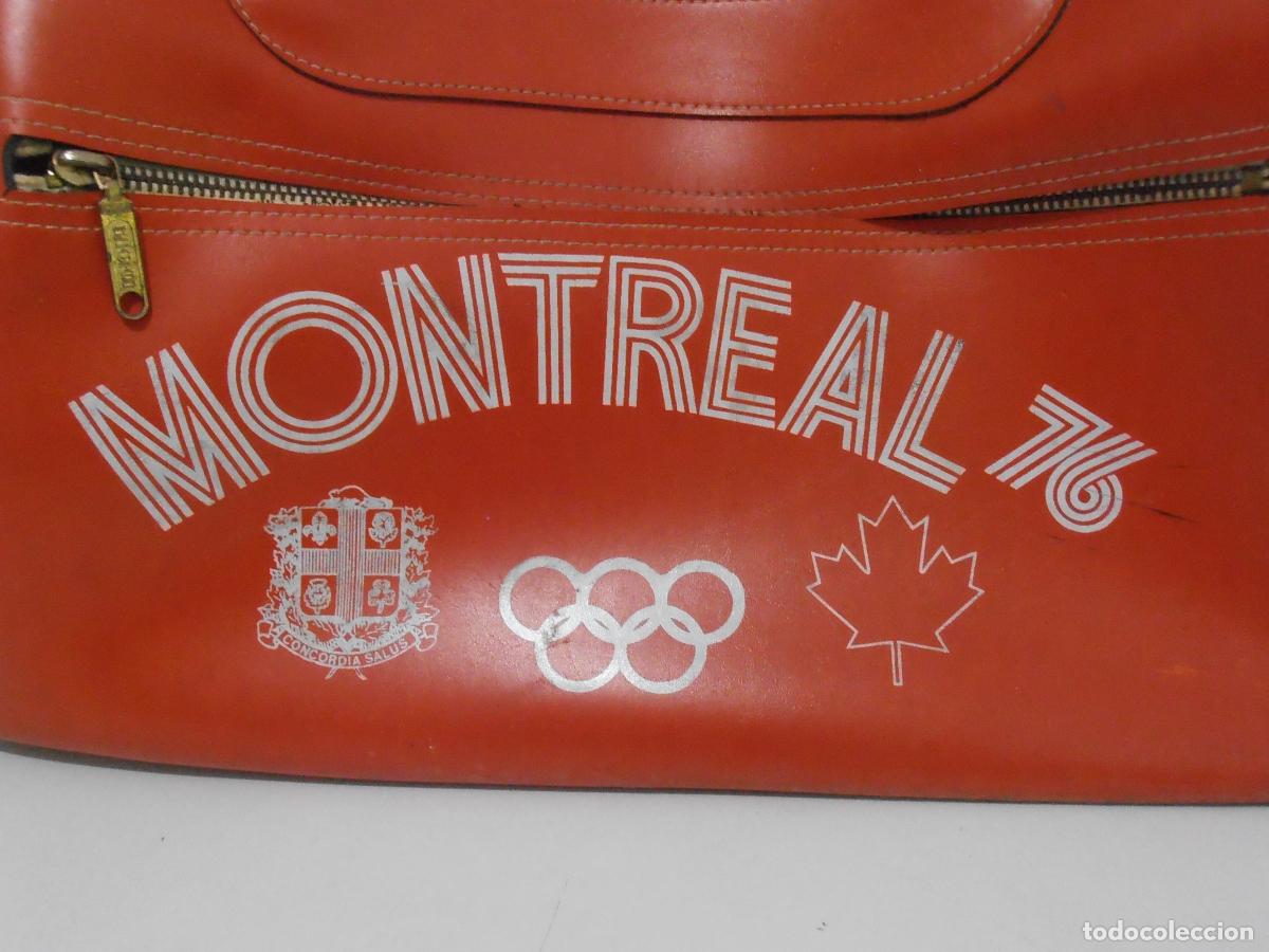 Coleccionismo deportivo: MOCHILA BOLSA DE DEPORTE, MONTREAL 76 OLIMPIADAS - Foto 2