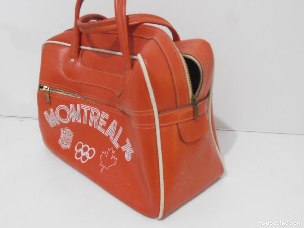Coleccionismo deportivo: MOCHILA BOLSA DE DEPORTE, MONTREAL 76 OLIMPIADAS - Foto 3