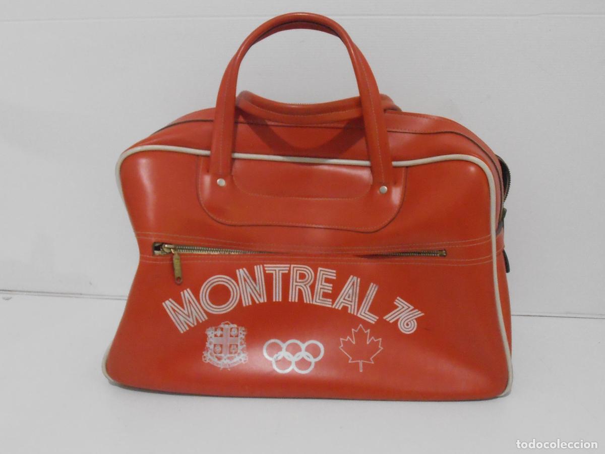 Coleccionismo deportivo: MOCHILA BOLSA DE DEPORTE, MONTREAL 76 OLIMPIADAS - Foto 1