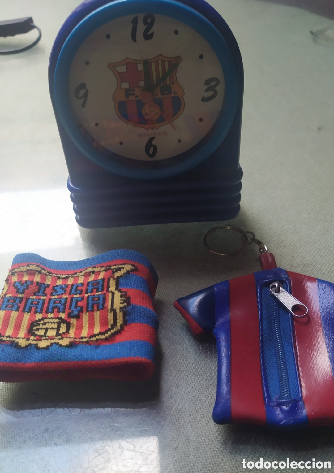 Coleccionismo deportivo: Lote art&iacute;culos del Bar&ccedil;a - Foto 11