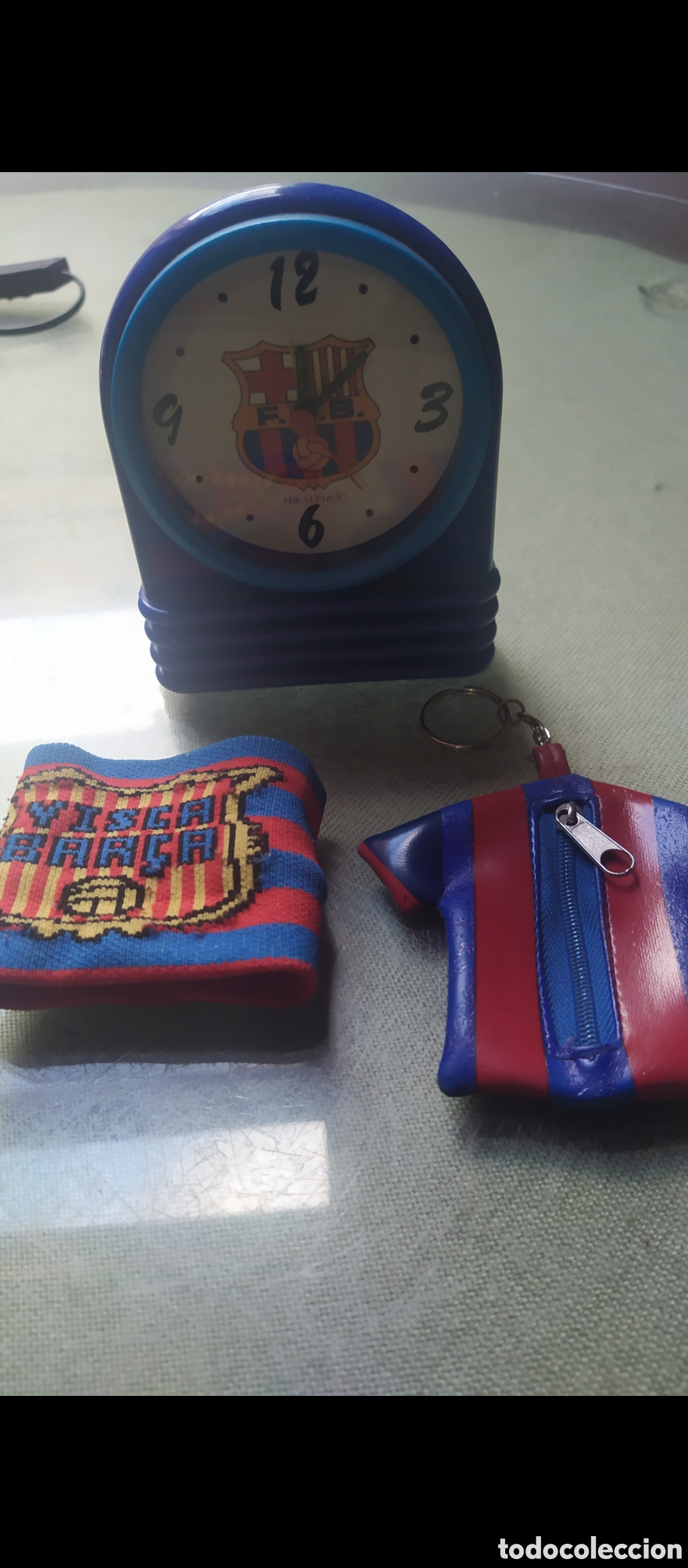 Coleccionismo deportivo: Lote art&iacute;culos del Bar&ccedil;a - Foto 10