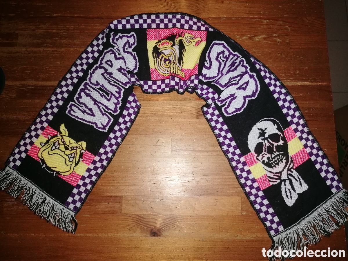 Coleccionismo deportivo: Antigua bufanda ULTRAS SUR - REAL MADRID - Foto 1