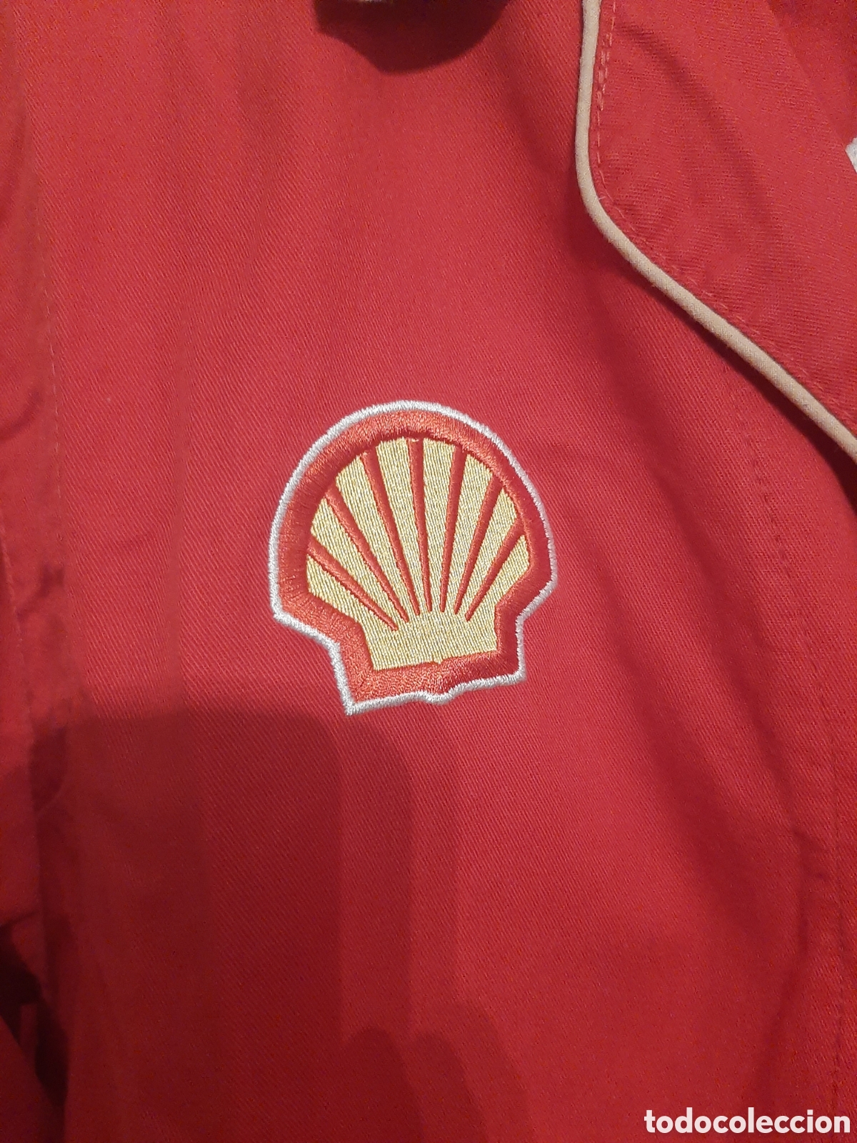 Coleccionismo deportivo: Bata de trabajo F&aacute;brica Ferrari - Foto 4