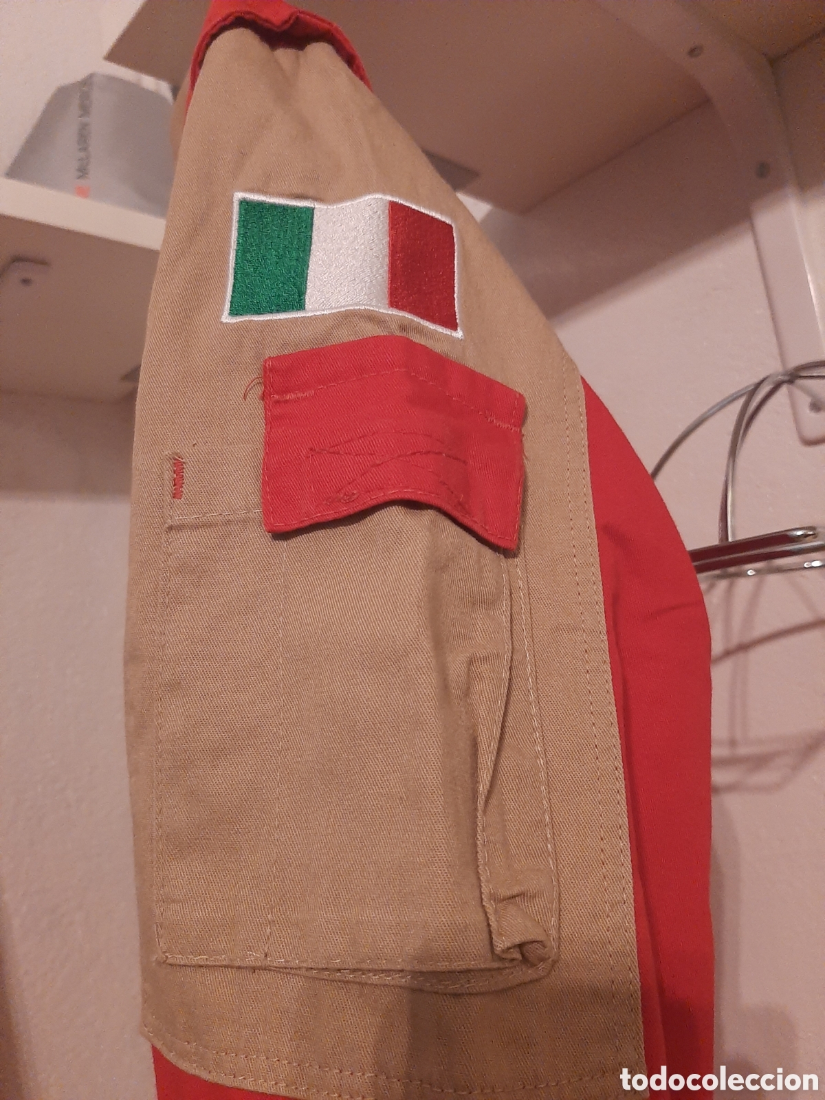 Coleccionismo deportivo: Bata de trabajo F&aacute;brica Ferrari - Foto 9