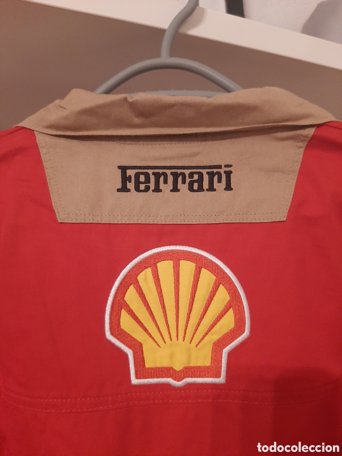 Coleccionismo deportivo: Bata de trabajo F&aacute;brica Ferrari - Foto 11
