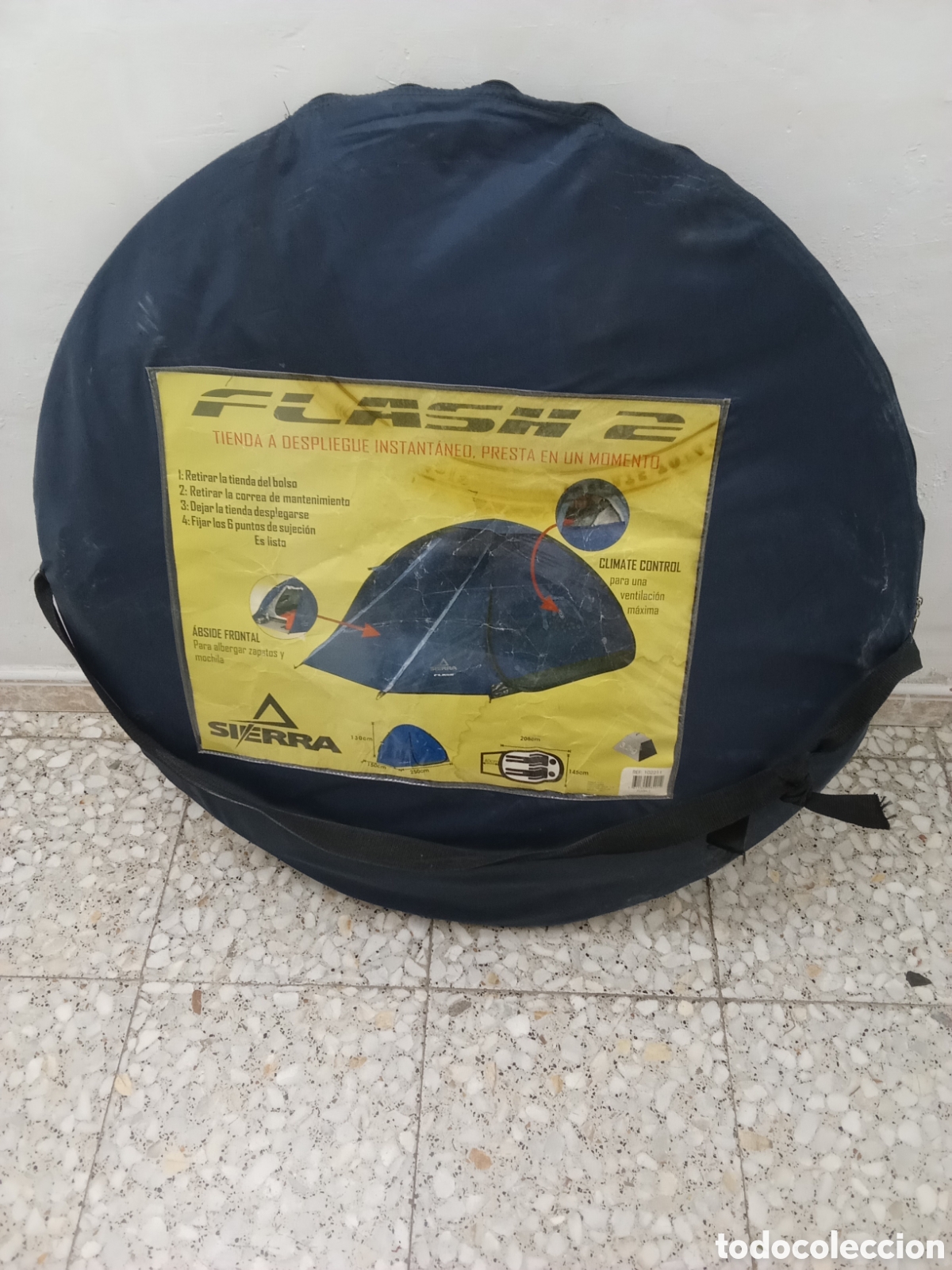 Coleccionismo deportivo: TIENDA DE CAMPA&Ntilde;A FLASH II PARA DOS PERSONAS - Foto 1