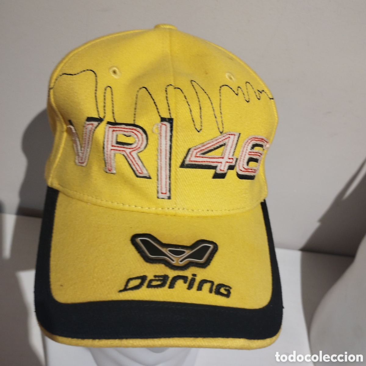 Coleccionismo deportivo: Gorra Valentino Rosi moto GP - Foto 2